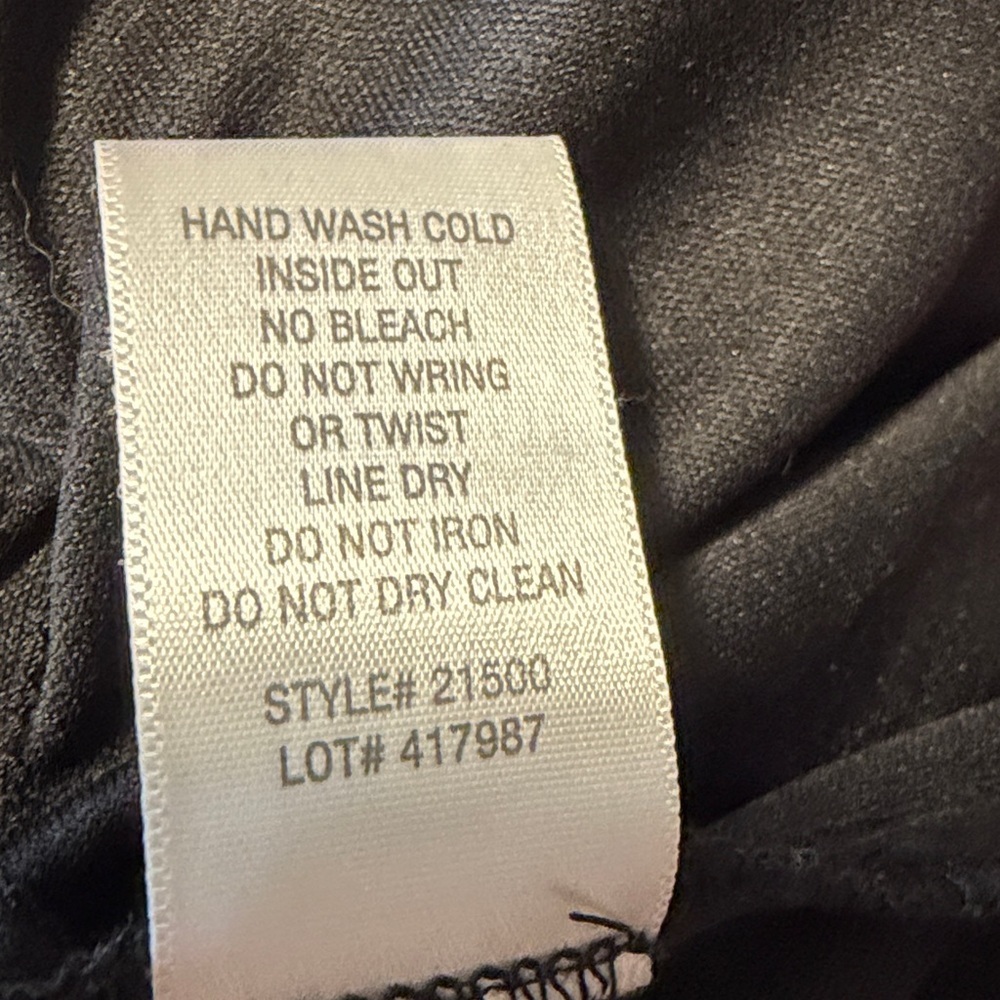 NWT Roz & Ali Black Sequin Lace Midi Cocktail Dress Sheer Front Panel 10 - Picture 9 of 9